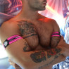 Breedwell Brassards Circuit Breaker Rose neon x2